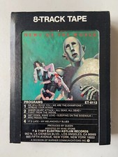 Queen News of the World Album 8 Track Cassette Tape with Box