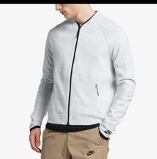NWT Nike Tech Knit Jacket Pure Platinum Grey 832178-100 Large