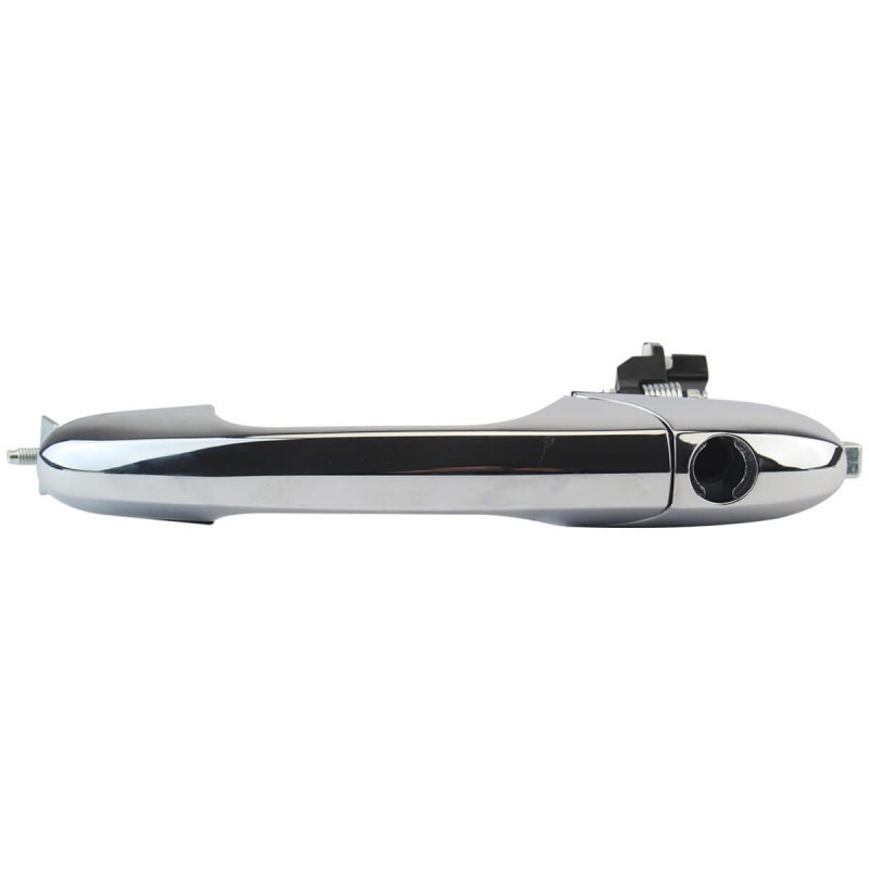 Poignée de porte extérieure AVG Fiat 500 dès 2007 - Starkit ST5059 en plastique chromé