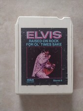 Elvis Presley "Raised on Rock/For OL' Times Sake" 8 Track Stereo 1973