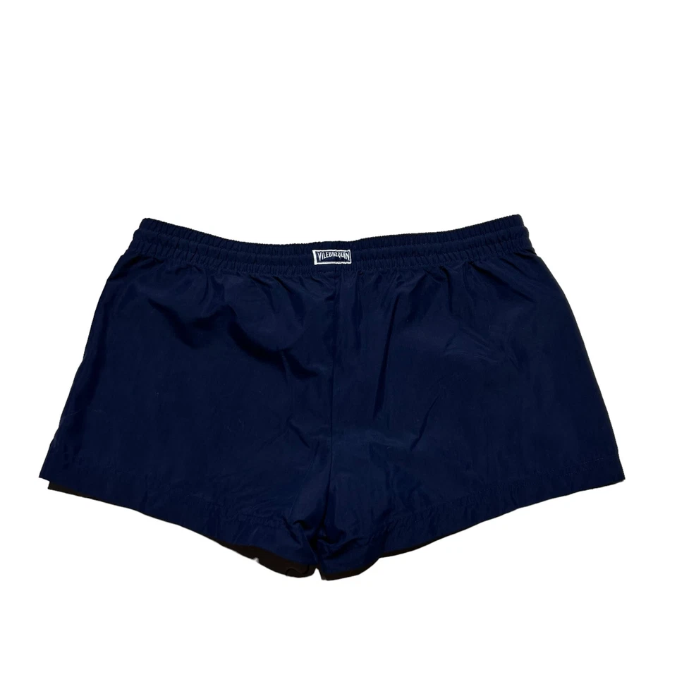 Pantalones Cortos de Natación Vilebrequin Para Mujer 10 Azul Marino Cordón Elastizados Playa Piscina Foto 2 de 4