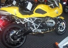 MOTORCYCLE Techspec BMW R1200 S  (2007 - 12) Snake Skin Tank Grips 62-0077-SS