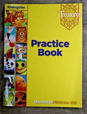 Treasures: Practice Book, Kindergarten Paperback by McGraw-Hill