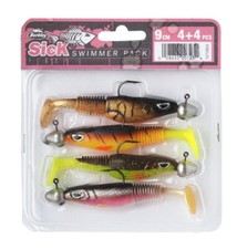 Berkley Sick Swimmer 9cm 4pc Pre-Rigged Bismuth Bait & Lures - Free Delivery