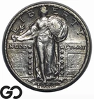 1926 Standing Liberty Quarter, Lustrous AU++