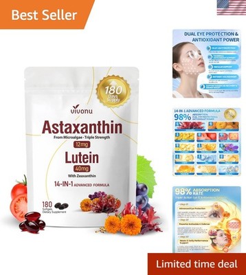 Astaxanthin + Lutein 14-in-1 Formula - 6  of Eye & Skin Health Support