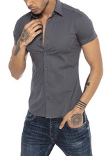 Men's shirt shirt casual shirt slim fit shirt short sleeve summer shirt fitted polo