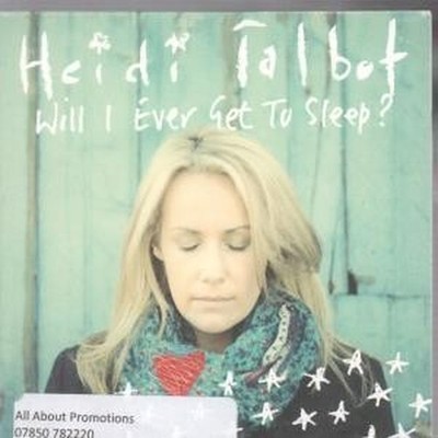 Heidi Talbot Will I Ever Get To Sleep CDr UK Navigator 2013 promo cdr in card