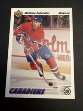 1991-92 Upper Deck - Mathieu Schneider #328