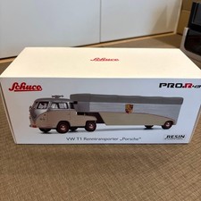 Schuco VW T1 Renntransporter Porsche Resin Model 1/43