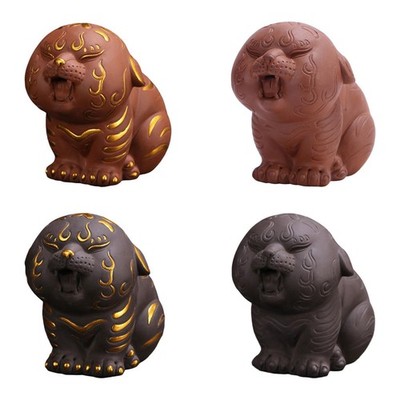 Tee Haustier Dekoration Geschenk Tiger Figur für Bücherregal Schreibtisch