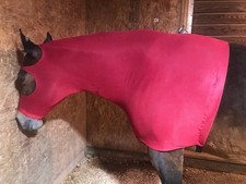 DESIGNER CUSTOM HORSE HOOD SLEAZY-MATCHING TAIL BAG -LARGE-SUMMER LIGHT WEIGHT