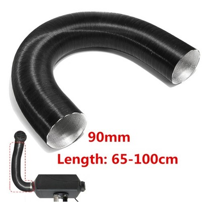 1x 90mm Luftansaugrohr Frischluftschlauch Flexrohr Für Webasto Luft Standheizung