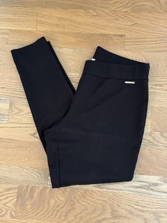 Michael Kors Basics leggings neri alla caviglia donna taglia L regular elasticizzato