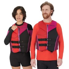 SEA-DOO FREEDOM STREAM PWC UNISEX MEN-2XL / WOMEN-3XL LIFE JACKET PFD LAVA RED