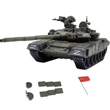 5.1in Russian Special Military Operations T-90A Main Battle Tank Model Toy Set