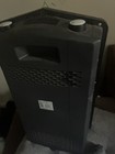 Black Electric Portable Space Heater Floor Use w/ Carry Handle Switch Dial — photo 1