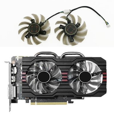 For GTX650TI 660Ti GTX750 760 GTX770 R7260 Graphics Card 75mm Cooling Fan *rr