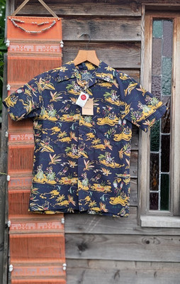 Studio D'Artisan 50er Jahre Aloha Hemd 5692 | Größe 38 / Small | Made in Japan