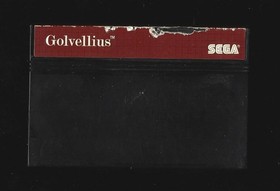 Sega Master System GOLVELLIUS: VALLEY OF DOOM  w/Cartridge & Box (CB)