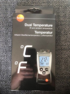 Menge 1 Testo 810 Duel IR & UMGEBUNGSTHERMOMETER