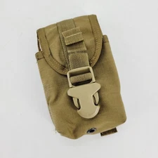 USMC FSBE Ammo DMR SR-25 Mag Pouch 762 x 51 Coyote Brown MOLLE 8465-01-516-8430