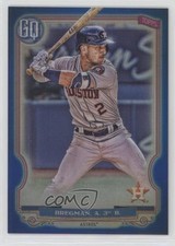 2020 Topps Gypsy Queen Box Topper Chrome Blue Refractor 90/99 Alex Bregman 08jk