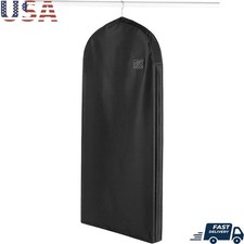 Garment Bag Zipper Closure Travel Storage Wrinkle Free Organizing Pocket 48 Inch