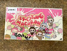 POP MART THE MONSTERS Labubu Exciting Macaron Vinyl Blind Case Unopened