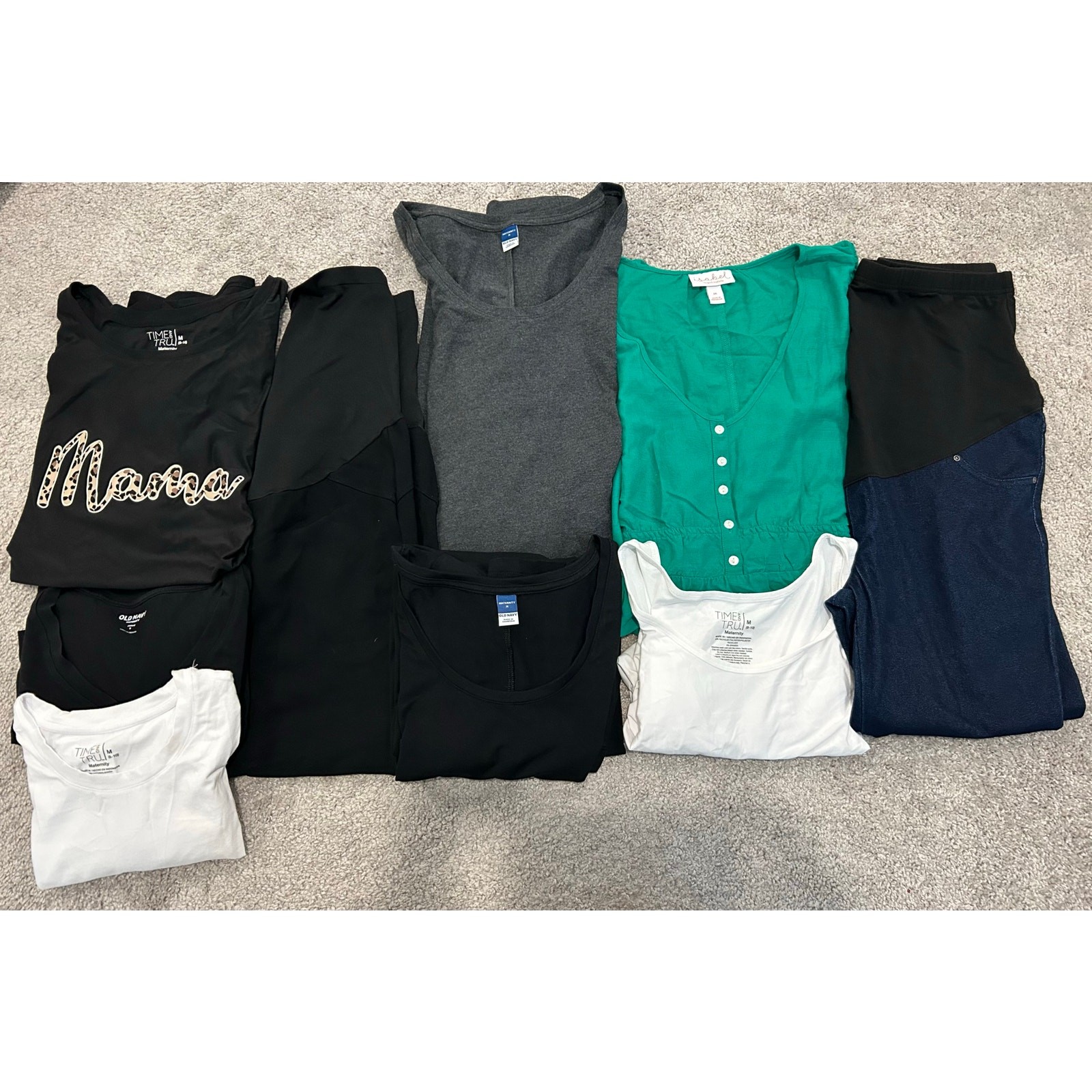Maternity Clothes Bundle Size Medium - image 1