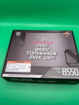 MAG B550 Tomahawk MAX WiFi Gaming Motherboard (AMD Ryzen 5000 Series, AM4, DDR4