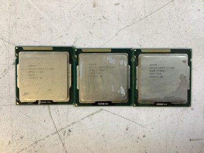(Lot of 3) Intel Core i5-2400 2nd Gn 4-Core 3.1GHz 6MB Cache CPU Processor ''P3F''