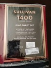 Sullivan Red King Sheet Set 1400 Thread Count 4 Piece Sheet Set — photo 2