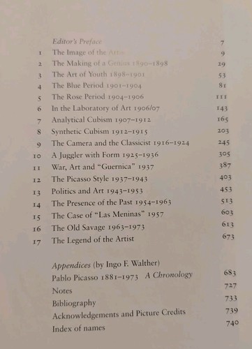 Picasso (Part 1 The Works 1890-1936) Hardcover Illustrated - Picture 6 of 23