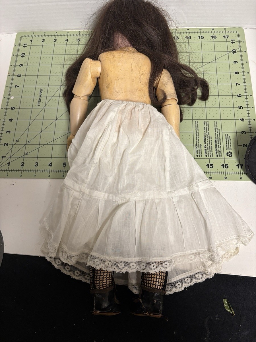 Antique 21” Gebruder Kuhnlenz DEP 44-29 German Bisque Doll
