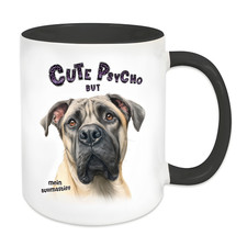 Lustige Hunde Tasse, Bullmastiff , Sprüche Tasse, verschiedene Farben A6547