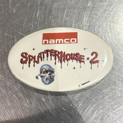 Vintage E3 CES Promo Button Splatterhouse 2 Namco Sega Genesis