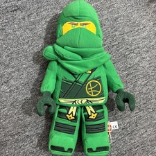 LEGO Ninjago Plush Lloyd Ninja Warrior 13  Minifigure Green Retired 2019