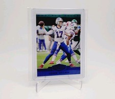 JOSH ALLEN 2019 Panini P&P 56/60 Plates & Patches Blue Foil #13 BUFFALO BILLS