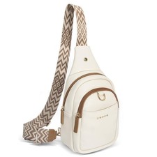 Teardrop Sling Bag for Women, Anti-Theft Crossbody Bag with Adjustable Strap,...