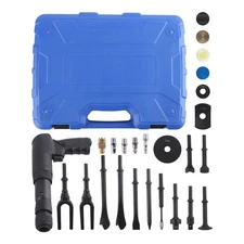 Professional Air Hammer Kit 19PC Chrome Molybdenum Steel Pneumatic Tool Set