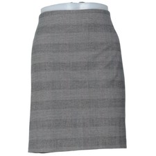 ESPRIT, Rock, Größe: 40, Grau, Polyester, Karo, Damen #nBg