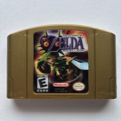 Legend of Zelda Majora's Mask Nintendo 64 N64 Holo Authentic Super