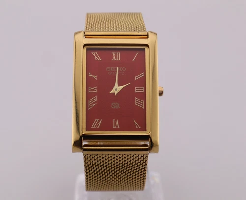 Vintage Seiko Slim Quartz Men's Wrist Watch - Comes With New Battery, New Band