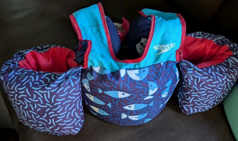 Speedo Swim Star Children's Life Jacket 30-50lbs Model 325 Kids Learn Safety