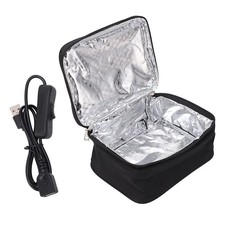 KUIDAMOS Portable Lunch Boxes Warmer, 20 x 15.5 x 8cm Slowly Heating Portable...
