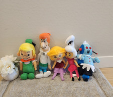 Vintage The Jetsons Set Of 5 Plush Dolls Cartoon Network Hanna Barbera