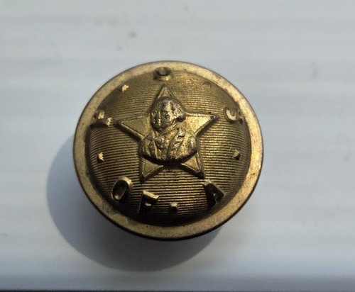 Patriotic Order of Sons of America - Fraternity Uniform Button 1870's LARGE