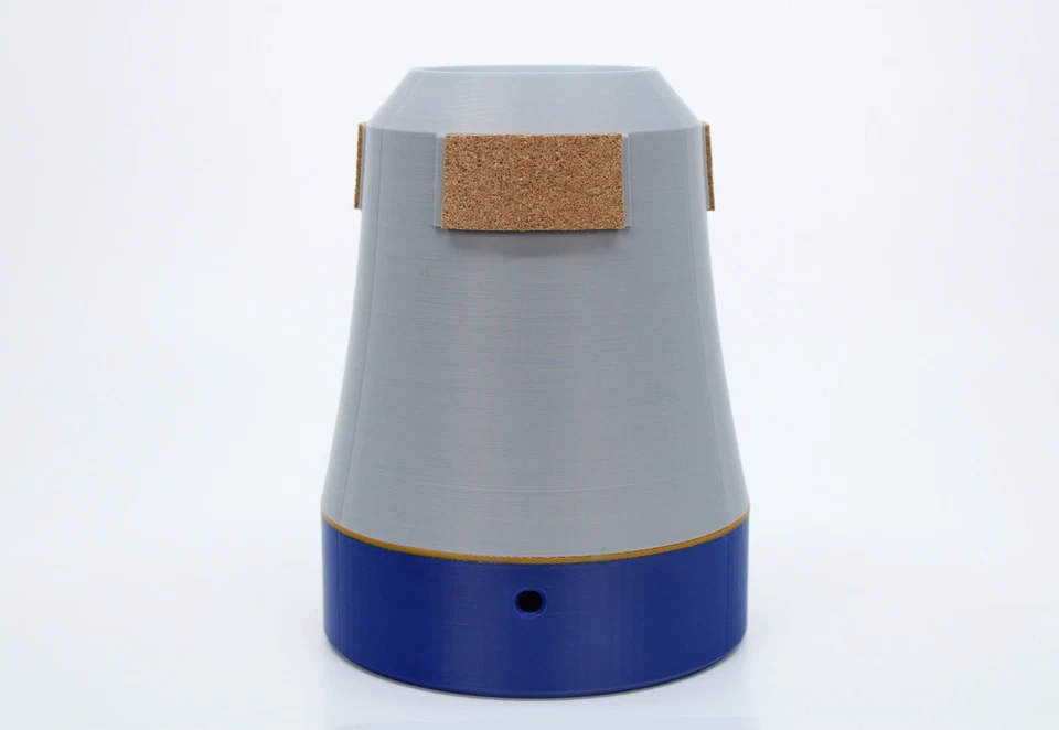 Euphonium Practice Mute, D&S Musicworks DS1E - Quiet,Open-playing,Travel-sized - Image 3 of 3