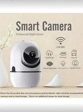 HD 2K Indoor Camera, Security Camera Indoor Pet Camera 360 Degree For Home